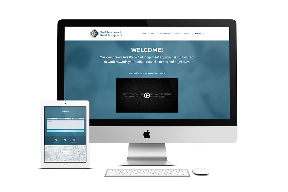ECG Launches New Responsive Website for Gazall Investment & Wealth Management